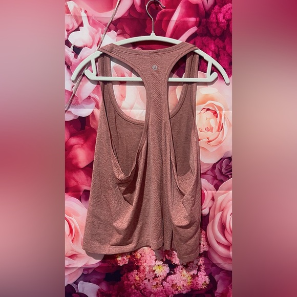 Lululemon Swiftly Tech Racerback 2.0 Spiced Chai/Pink Rosebud - Picture 5 of 5